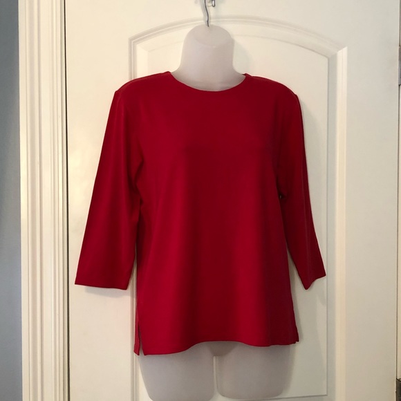 NWT Tomatoe Red Freelance Top Size Small - Picture 2 of 11